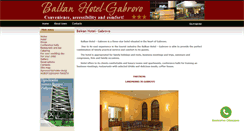 Desktop Screenshot of hotelbalkan-gabrovo.com